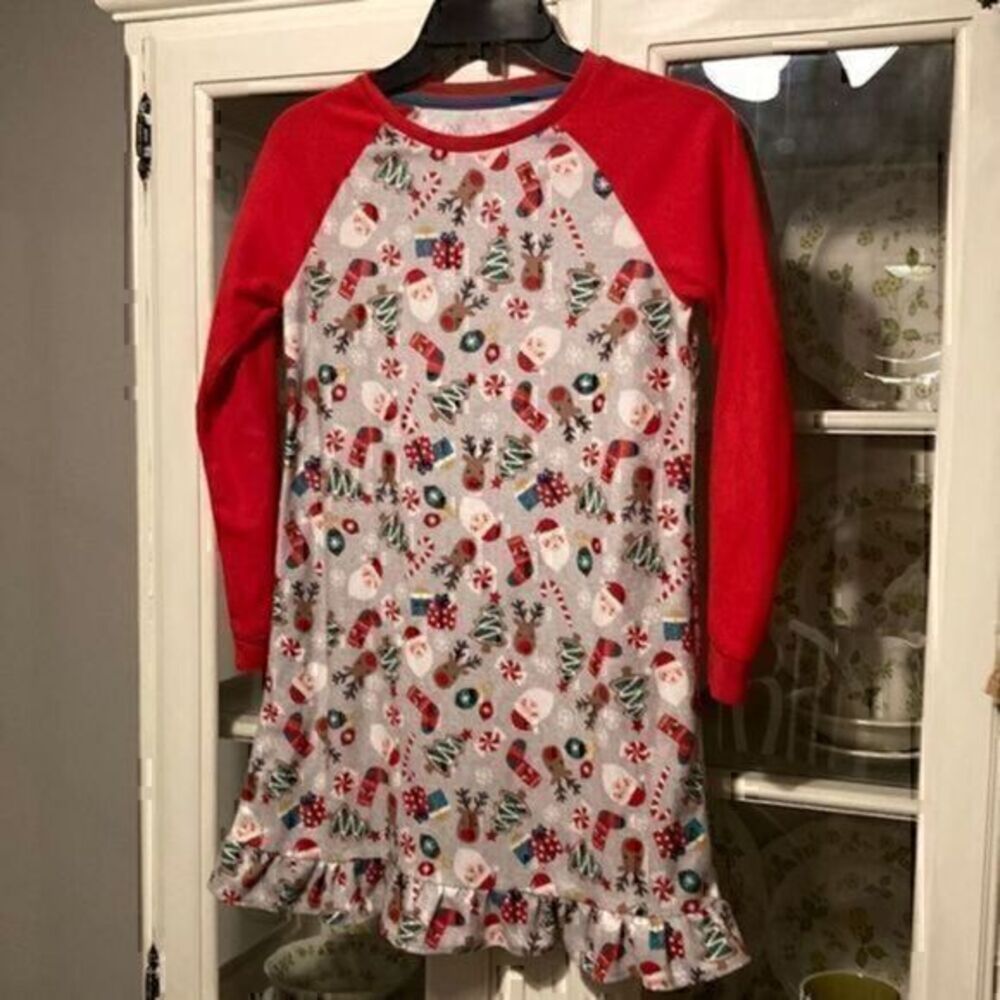 Cuddl duds kids Christmas Pajamas 